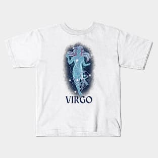 Virgo Zodiac Sign Kids T-Shirt